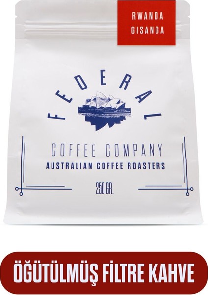 Rwanda Gisanga(Öğütülmüş Filtre Kahve) 250GR