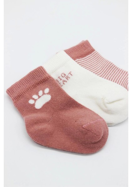 3'lü Penye Soket Çorap BS10110 Pudra fırsatları