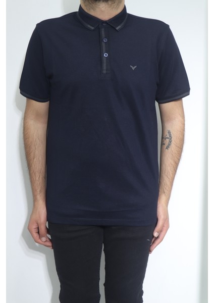 Fistan Store Erkek Düz Spor Kesim Rahat Kalıp Polo Yaka T-Shirt