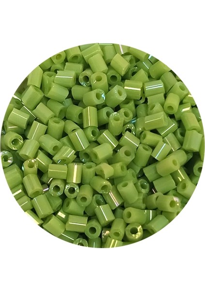 Kesme Cam Boncuk 2mm - 20 Gram - Yeşil -BNC325