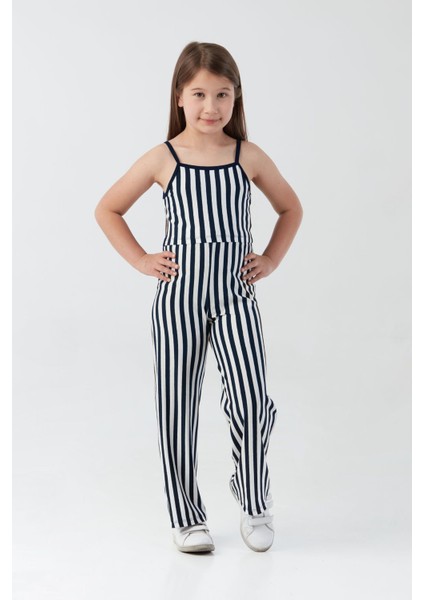 Çizgili Crop Kız Çocuk Takım indirimleri