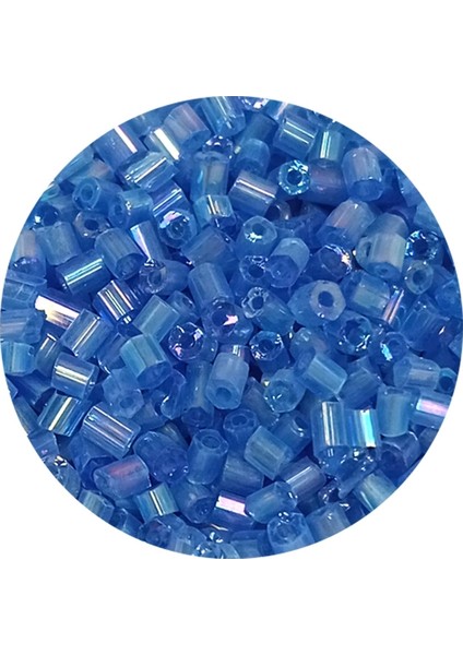 Kesme Cam Boncuk 2mm - 60 Gram - Şeffaf Mavi - BNC374 fiyatları