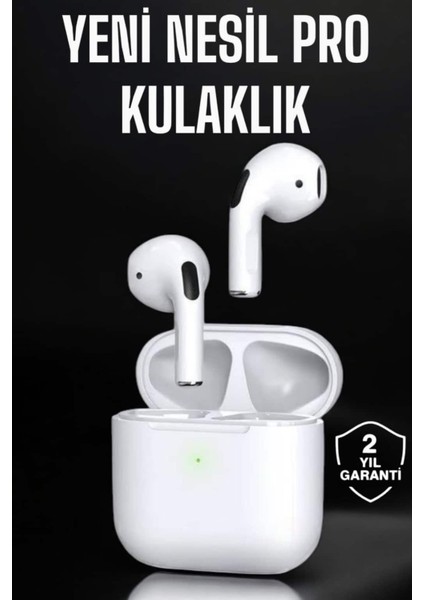 Şarj Göstergeli Bluetooth Kulaklık Ios Android Pro 5 Kulaklık