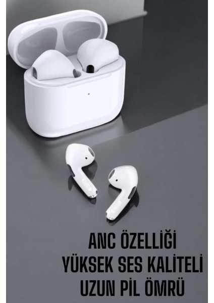 Şarj Göstergeli Bluetooth Kulaklık Ios Android Pro 5 Kulaklık
