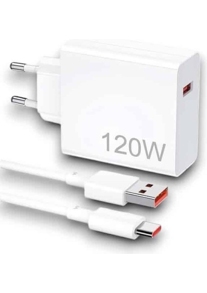 120W Hızlı Şarj Adaptörü ve Kablosu, Turbo Şarj Özelliği