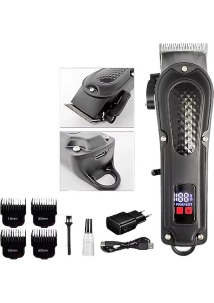 Hk 750 Tıraş Makinesi - 5 Farklı Uzunluk Seçeneği