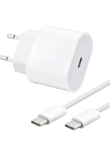 25W iPhone 15 Pro Max Hızlı Şarj Adaptörü