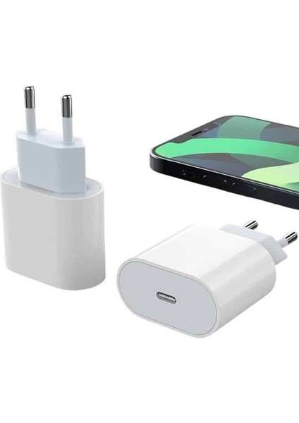 25W iPhone 15 Pro Max Hızlı Şarj Adaptörü