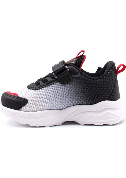 Çocuk Spor Ayakkabı Anatomik Taban Hafif Sneaker Ayakkabı Siyah Kırmızı 615xca080