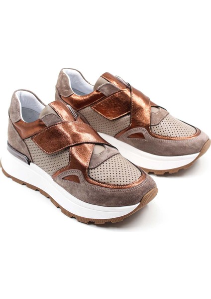Deri Kadın Casual Ayakkabı 757ZA24048 fırsatları