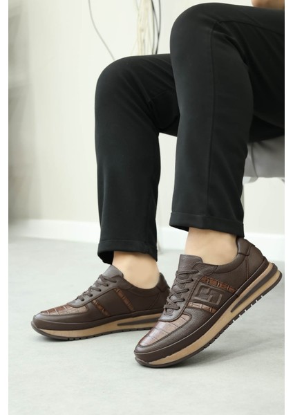Hakiki Deri Erkek Casual Ayakkabı 600MA325