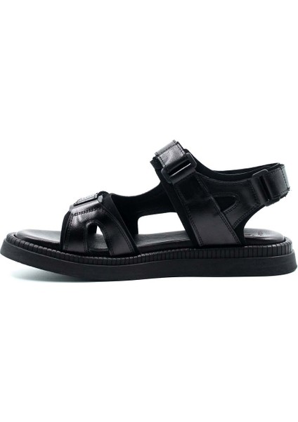 Hakiki Deri Erkek Klasik Sandalet 018MAG422-609