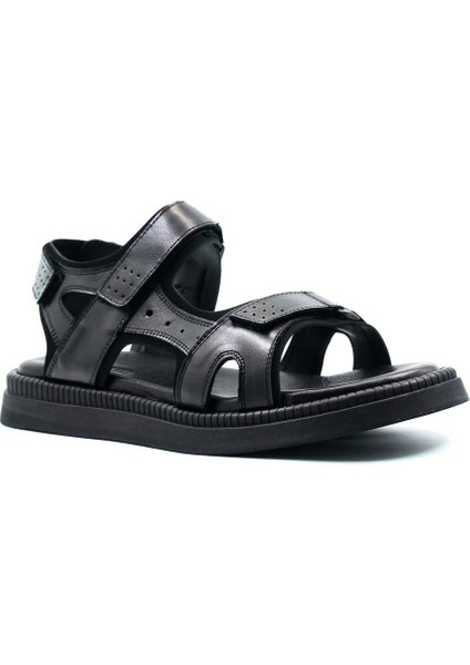 Hakiki Deri Erkek Klasik Sandalet 018MAG422-609
