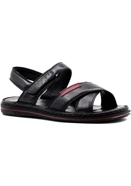 Hakiki Deri Erkek Klasik Sandalet 128MA216