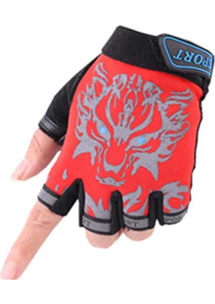 Unisex Çocuk Eldiveni Spor Bisiklet Paten Egzersiz Outdoor Kamp Çocuk Spor Eldiveni modelleri