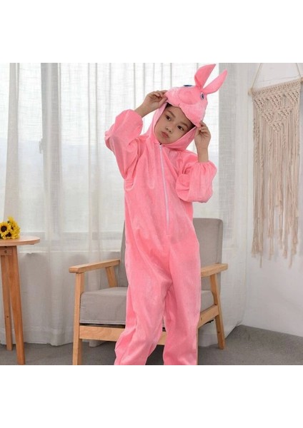 Çocuk Tavşan Kostümü Pembe Renk 2-3 Yaş indirimleri