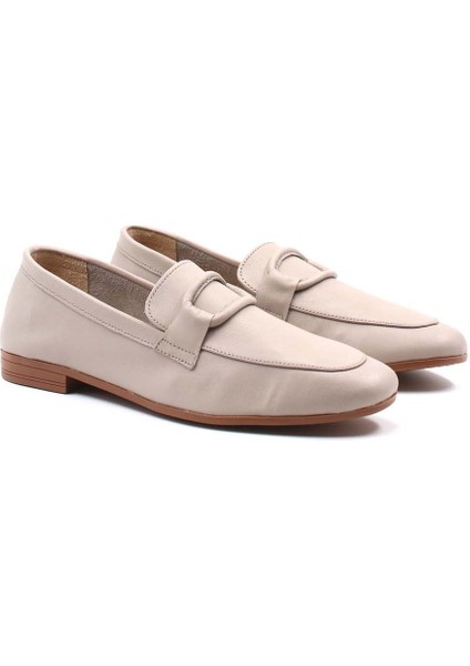 Hakiki Deri Kadın Babet Ayakkabı 419ZAE-16 fırsatları