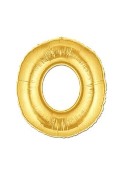 Altın Sarısı Folyo Harf Balon 1 Metre