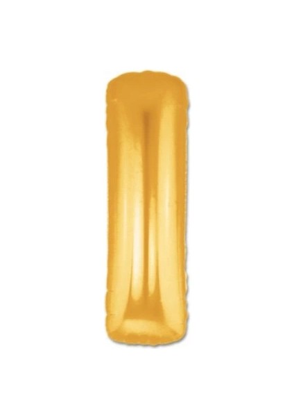 Altın Sarısı Folyo Harf Balon 1 Metre
