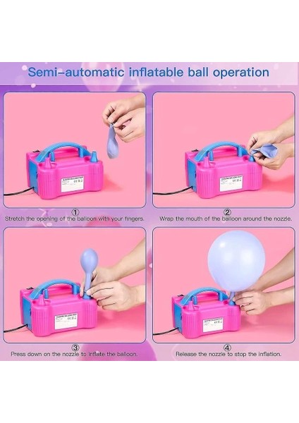 Elektrikli Balon Şişirme Makinesi modelleri