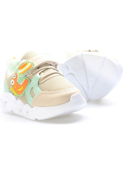 Unisex Işıklı Bebek Spor Hafif Taban Sneaker Yazlık Ayakkabı 461BA105
