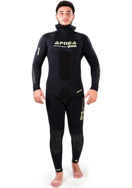5mm Ghost Black X-Flex Siyah Avcı Dalış Elbisesi - Xxl