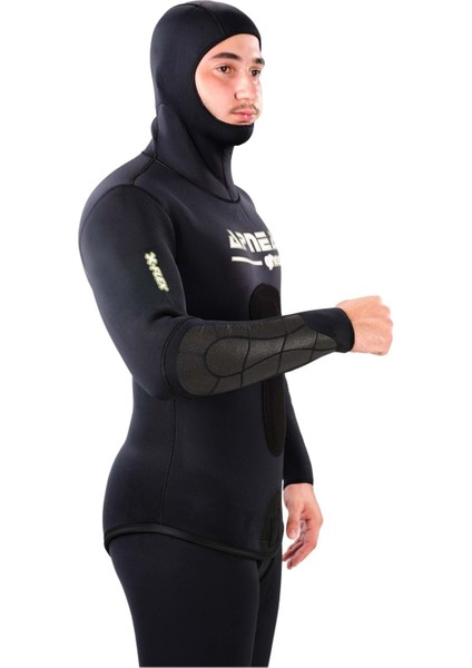 5mm Ghost Black X-Flex Siyah Avcı Dalış Elbisesi - Xxl
