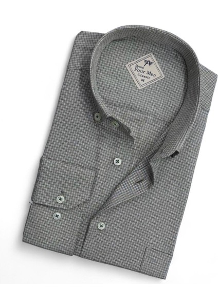 Linen Keten Hafif Kumaş Uzun Kollu Erkek Gömlek (Regular Kalıp) fiyatları