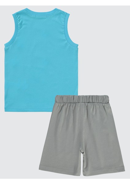 Erkek Çocuk Pijama Takımı 2-5 Yaş Turkuaz fiyatları