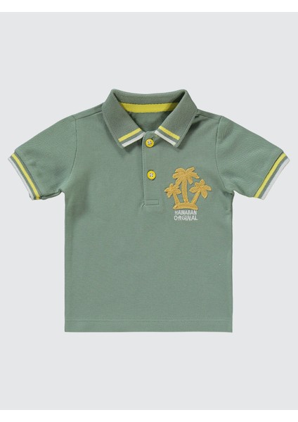 Erkek Bebek Şortlu Takım 6-18 Ay Yeşil modelleri