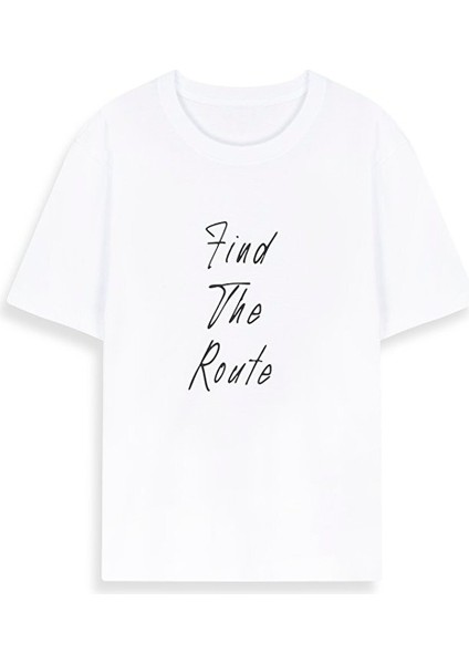 Kadın Regular Beyaz T-shırt