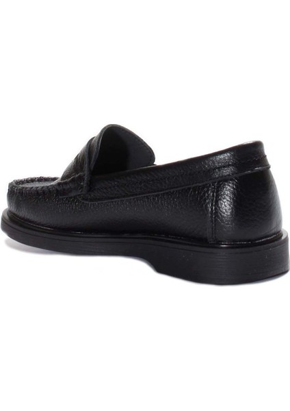 Unisex Hakiki Deri Bağcıksız Rahat Casual Günlük Çocuk Okul Ayakkabı 837xca999