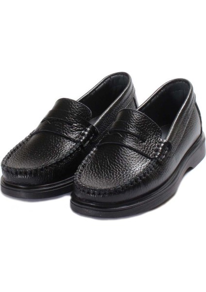 Unisex Hakiki Deri Bağcıksız Rahat Casual Günlük Çocuk Okul Ayakkabı 837xca999 fırsatları