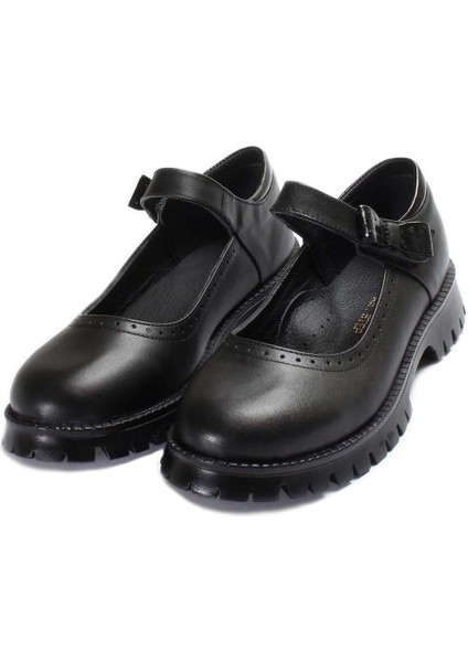 Hakiki Deri Kız Çocuk Casual Ayakkabı 006XA912