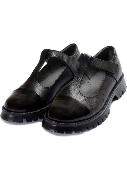 Hakiki Deri Kız Çocuk Casual Ayakkabı 006xa911