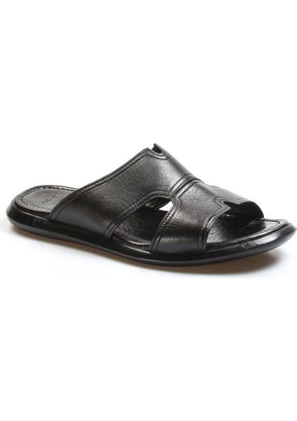 Deri Erkek Düz Terlik 018MBA798X169