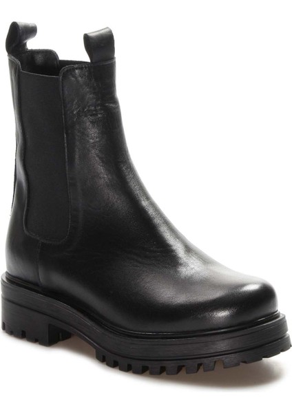 Deri Kürklü Kadın Klasik Bot 757KZA21045 fiyatları