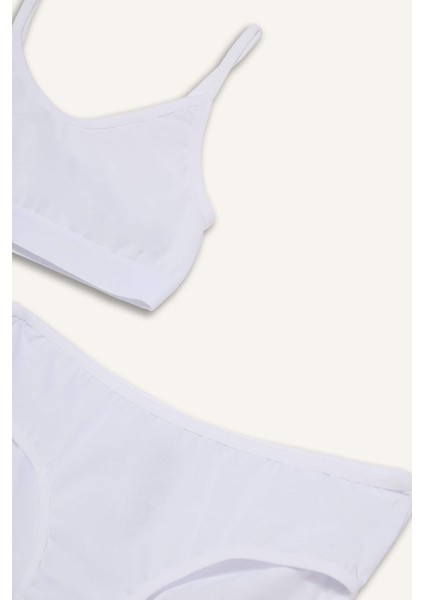 Kız Çocuk 2'li Takım Bra Slip Külot F4155A825SP fiyatları