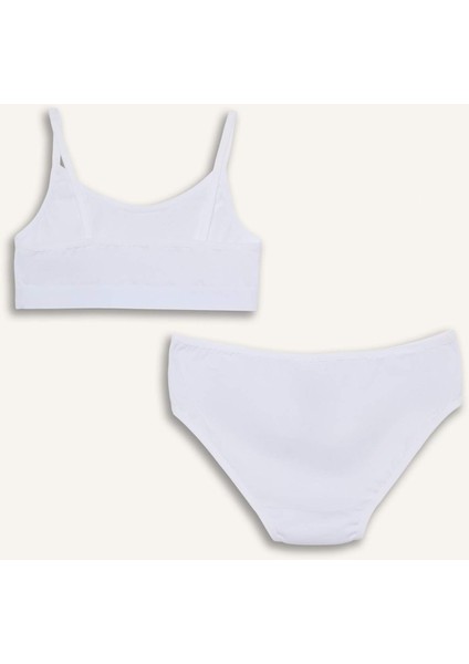 Kız Çocuk 2'li Takım Bra Slip Külot F4155A825SP modelleri