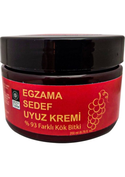 Egzam.aya Sed.efe ve Kaşıntılarnıza Karşı %93 Farklı Kök Bitkiden Krem 200ML 2 Adet