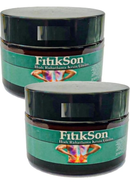 Fıtık Son Kremi Mucizevi Adale Iskelet Sırt Bel ve Masaj Kremi 50 ml 2 Adet