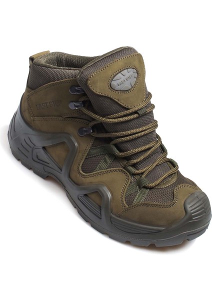 Hakiki Deri Su Geçirmez Haki Nubuk Erkek Outdoor Bot 117sma1492