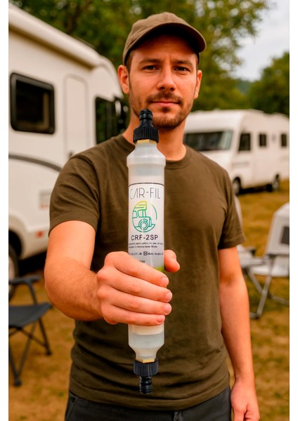 Karavan ve Tekne Tipi Su Arıtma Filtresi Çamur ve Pislik Önleyici Kartuşlu - Crf - 2sp