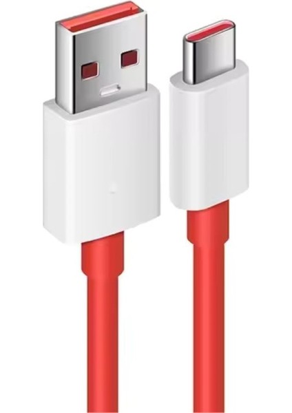 6A 60W Usba To Type-C Hızlı Data ve Turbo Fast Şarj Kablosu 100CM Kırmızı K323