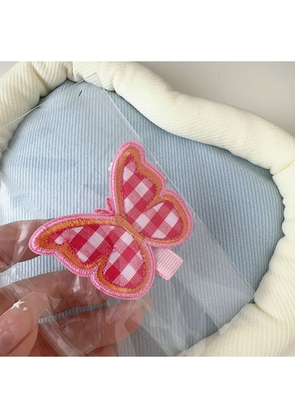 Sevimli Pembe Çocuk Saç Tokası Patlama Yan Ördek Gagası Klibi Dopamin Saç Aksesuarları (Yurt Dışından)