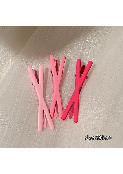 Sevimli Pembe Çocuk Saç Tokası Patlama Yan Ördek Gagası Klibi Dopamin Saç Aksesuarları (Yurt Dışından)