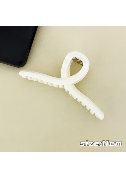 Buzlu Saç Tokaları, Üst Düzey Saç Tokaları, Saç Tokaları, Büyük Saç Hacmine Sahip Köpekbalığı Tokaları (Yurt Dışından)