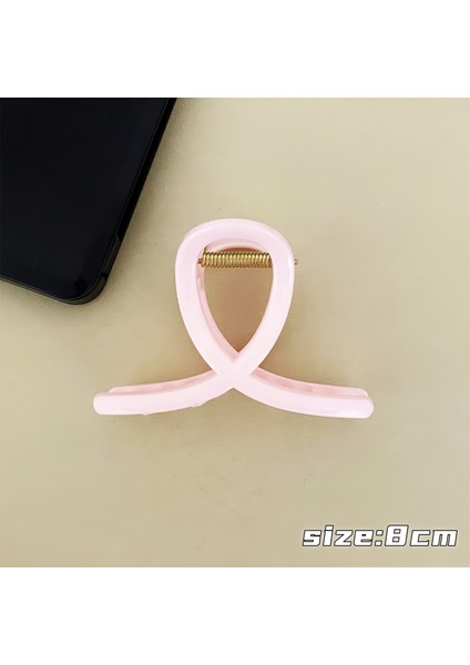 Buzlu Saç Tokaları, Üst Düzey Saç Tokaları, Saç Tokaları, Büyük Saç Hacmine Sahip Köpekbalığı Tokaları (Yurt Dışından)