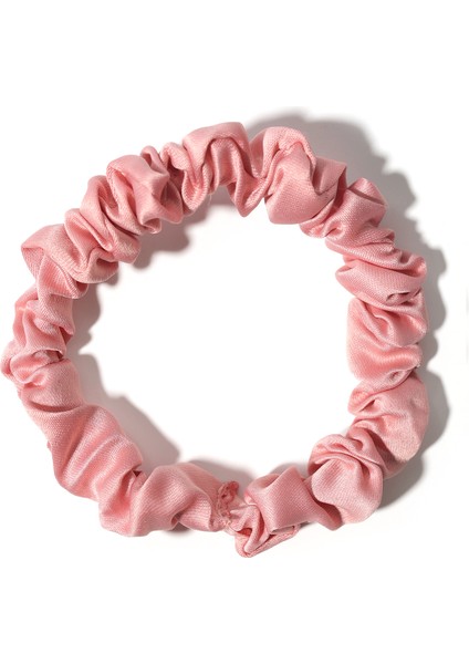 Duoling Düz Renk Küçük Lastik Bant, Kumaş Mat Saten Saç Tokası, Sade Kadın Şapkaları (Yurt Dışından)