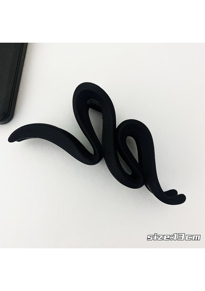 Buzlu Saç Tokaları, Üst Düzey Saç Tokaları, Saç Tokaları, Büyük Saç Hacmine Sahip Köpekbalığı Tokaları (Yurt Dışından)